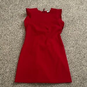 Vineyard Vines Bold Red Mini Dress